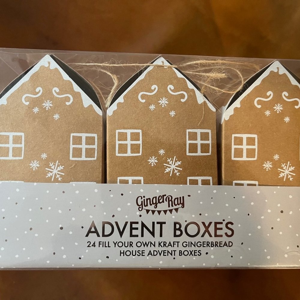 Gingerbread Advent Boxes - Picture 3 of 8